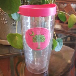 South Carolina Flag Tumbler 16 oz with Lid